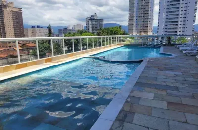 Apartamento com 3 dormitórios à venda, 123 m² por r$ 1.100.000 - aviação - praia grande/sp