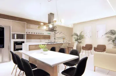 Apartamento com 2 dormitórios à venda, 74 m² por r$ 410.000,00 - aviação - praia grande/sp