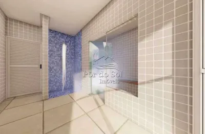 Apartamento com 2 dormitórios à venda, 80 m² por r$ 590.000,00 - tupi - praia grande/sp