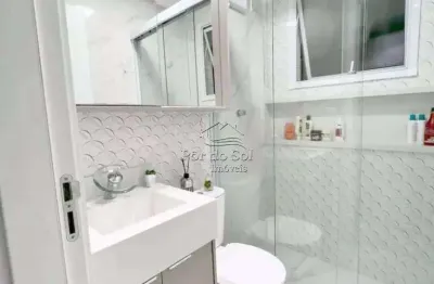 Apartamento com 2 dorms, guilhermina, praia grande - r$ 780 mil, cod: 7040