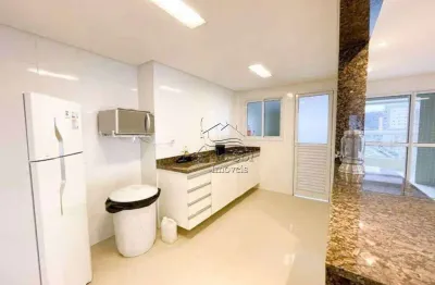 Apartamento com 2 dorms, canto do forte iv, praia grande - r$ 640 mil, cod: 7053