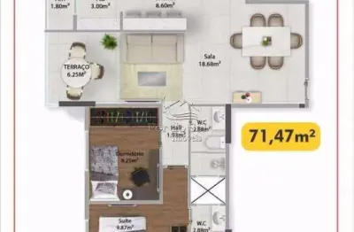 Apartamento residencial à venda, guilhermina, praia grande - ap0514.