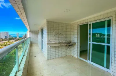 Maravilhoso apartamento 2 suítes no canto do forte, praia grande