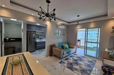 Maravilhoso apartamento 2 quartos no canto do forte, praia grande