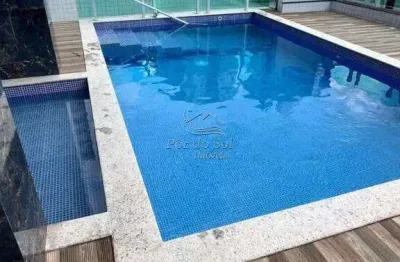 Maravilhoso apartamento 2 suítes à venda na aviação, praia grande