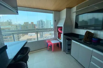 Apartamento com 2 dormitórios à venda, 90 m² por R$ 730.000,00 - Aviação - Praia Grande/SP