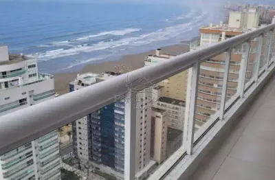 Cobertura com 4 dormitórios à venda, 254 m² por R$ 3.000.000,00 - Canto do Forte - Praia Grande/SP
