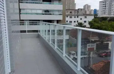 Apartamento com 2 dormitórios à venda, 112 m² por R$ 480.000,00 - Canto do Forte - Praia Grande/SP