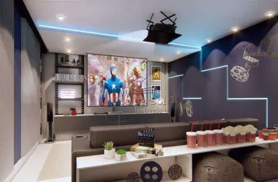 Apartamento com 2 dormitórios à venda, 80 m² por R$ 395.000,00 - Aviação - Praia Grande/SP