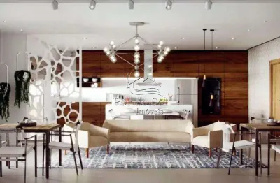 Apartamento com 2 dormitórios à venda, 68 m² por R$ 400.000,00 - Aviação - Praia Grande/SP