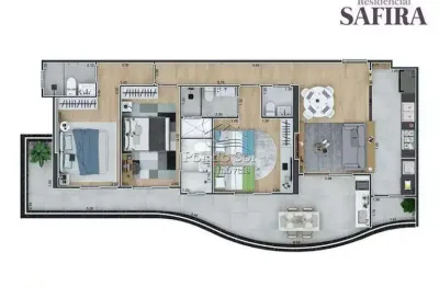 Apartamento Residencial à venda, Guilhermina, Praia Grande - AP0905.