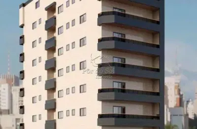 Apartamento com 2 dormitórios à venda, 55 m² por R$ 469.200,00 - Canto do Forte - Praia Grande/SP