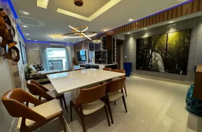 Apartamento com 3 dormitórios à venda, 188 m² por r$ 2.490.000,00 - canto do forte - praia grande/sp