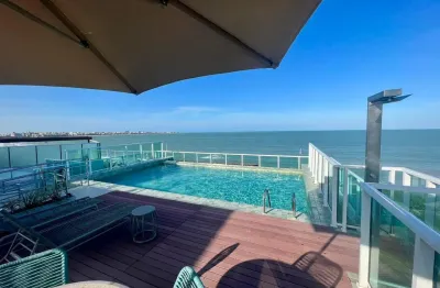 Aluga-se apartamento na beira mar do bessa - 2 quartos - mobiliado