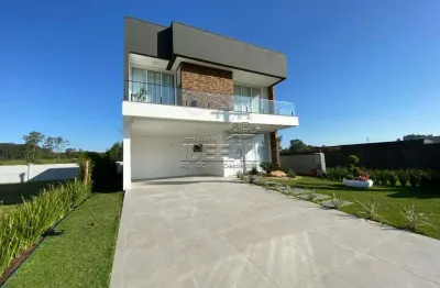 Casa em condomínio fechado com 4 quartos à venda no sanga funda, nova santa rita  por r$ 1.899.900