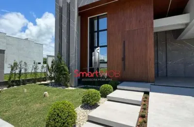 Casa em condomínio fechado com 3 quartos à venda na josé marchi, 02, universitário, tijucas por r$ 2.120.000