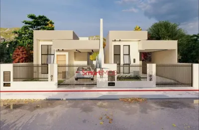 Casa com 2 quartos à venda na rua das orquideas, 156, trinta reis, nova trento por r$ 422.000