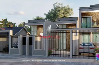 Casa com 2 quartos à venda na r e, 1, joaia, tijucas por r$ 429.900