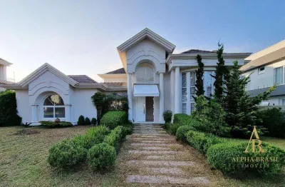 Casa com 3 dormitórios à venda, 475 m² por r$ 4.500.000 - alphaville graciosa - pinhais/pr