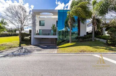 Casa com 5 suítes, 571 m² por r$ 5.990.000 - alphaville graciosa