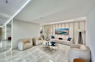 Apartamento novo com sacada gourmet vista mar e lazer completo