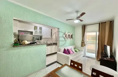 Apartamento a 100 metros da praia com sacada gourmet e lazer completo