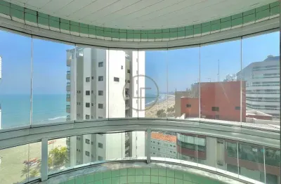 Apartamento de alto padrão semi mobiliado com vista mar e lazer