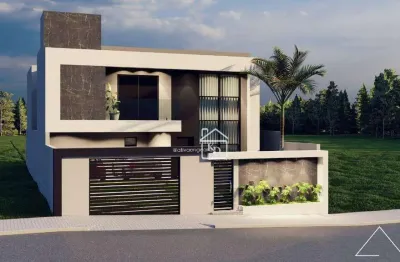 Casa com 3 dormitórios à venda, 296 m² por r$ 1.600.000,00 - santa rita ii - pouso alegre/mg