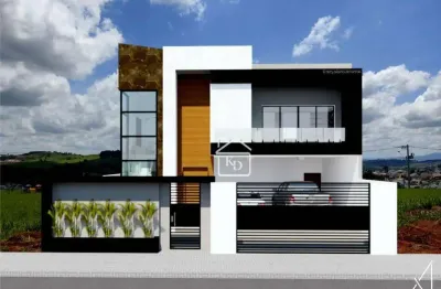 Casa com 3 dormitórios à venda, 313 m² por r$ 2.200.000,00 - residencial astúrias - pouso alegre/mg
