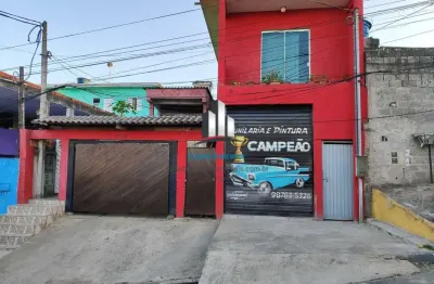 Sobrado  com 05quartos e 04 banheiros à venda, 400m²-  por r$ 430.000,00 - jardim califórnia - itaquaquecetuba - sp