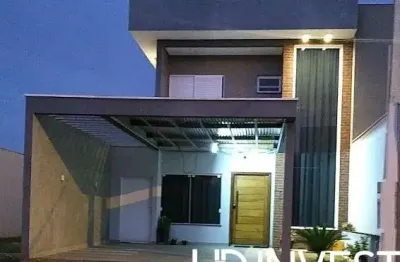 Casa sobrado condomínio park real - indaiatuba sp   - hd invest