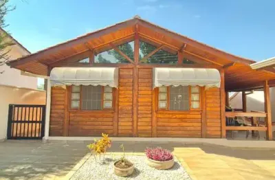 Casa térrea de madeira a venda jardim santiago - indaiatuba sp - hd invest
