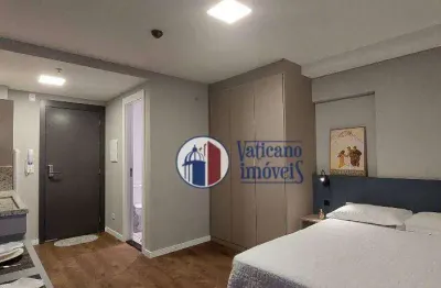 Apartamento com 1 dormitório para alugar, 22 m² por r$ 1.950/mês - centro - curitiba/pr