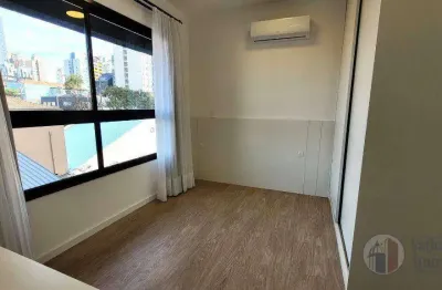 Apartamento com 1 dormitório para alugar, 19 m² por r$ 1.850/mês - rebouças - curitiba/pr