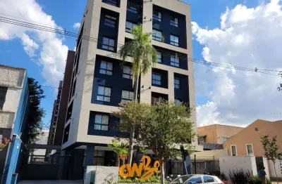 Apartamento com 1 dormitório para alugar, 19 m² por r$ 1.850/mês - rebouças - curitiba/pr