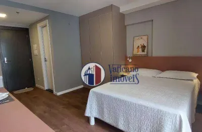 Apartamento com 1 dormitório à venda, 22 m² por r$ 290.000,00 - centro - curitiba/pr