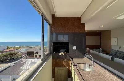 Cobertura duplex com linda vista do mar a poucos metros da praia de guaratuba, finamente mobiliada e confortável