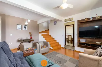 Casa em condomínio fechado com 3 quartos à venda na rua doutor carlos vicente laynes de andrade, 135, campo comprido, curitiba, 100 m2 por r$ 739.000