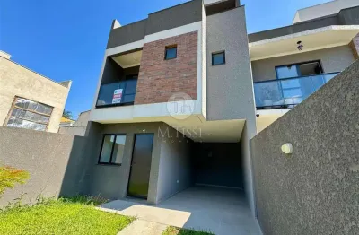 Casa em condomínio fechado com 3 quartos à venda na rua cocos, 183, uberaba, curitiba, 126 m2 por r$ 688.000