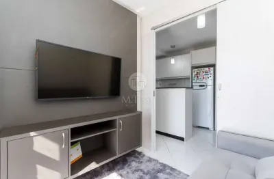 Apartamento com 1 quarto à venda na rua capiberibe, 1.700, portão, curitiba, 35 m2 por r$ 329.000