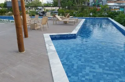 Vendo apartamento novo em boa viagem. condomínio club. lazer completo de 02 quartos com suíte.