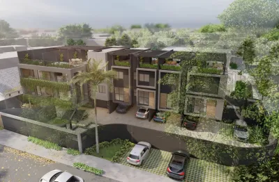 Casa de vila, em cidade jardim - 2 suites, 2 vagas e área lazer na cobertura.