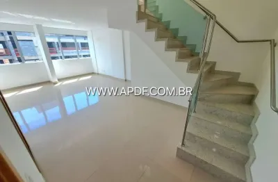 Cobertura para venda em brasília, setor noroeste, 2 dormitórios, 1 suíte, 3 banheiros, 2 vagas