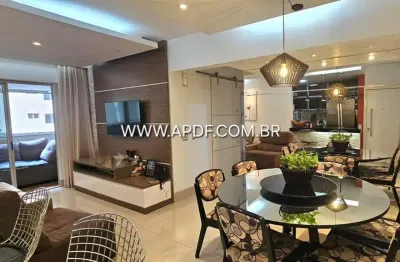 Apartamento 3 quartos para venda em brasília, norte (águas claras), 3 dormitórios, 1 suíte, 2 banheiros, 1 vaga