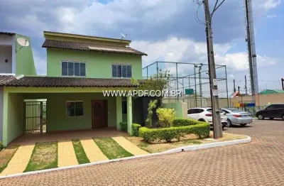 Casa para venda em brasília, areal (águas claras), 3 dormitórios, 1 suíte, 3 banheiros, 2 vagas