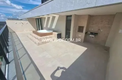 Cobertura para venda em brasília, setor noroeste, 2 dormitórios, 1 suíte, 3 banheiros, 3 vagas