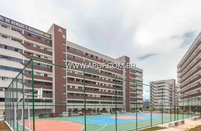 Apartamento 2 quartos para venda em brasília, setor central (gama), 2 dormitórios, 1 suíte, 2 banheiros