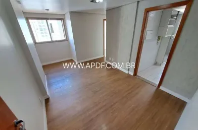 Apartamento 2 quartos para venda em brasília, sul (águas claras), 2 dormitórios, 1 banheiro, 1 vaga