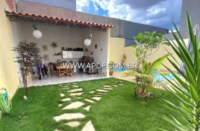 Casa para venda em brasília, setor habitacional vicente pires, 3 dormitórios, 1 suíte, 3 banheiros, 2 vagas