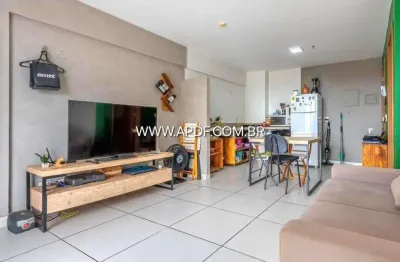 Apartamento 1 quarto para venda em brasília, sul (águas claras), 1 dormitório, 1 suíte, 1 banheiro, 1 vaga